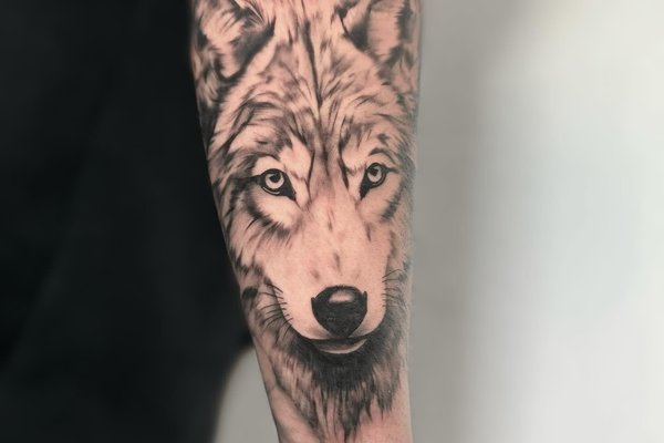 tatuaj lup