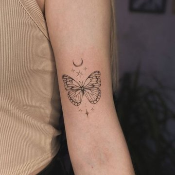 tatuaj fluture