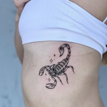 tatuaj scorpion