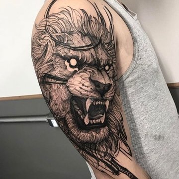 tatuaj zodia leu