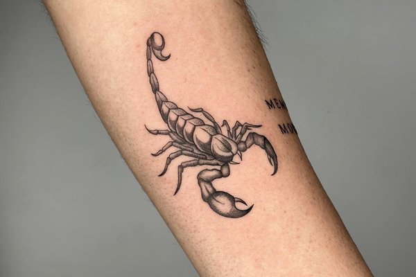 tatuaj scorpion