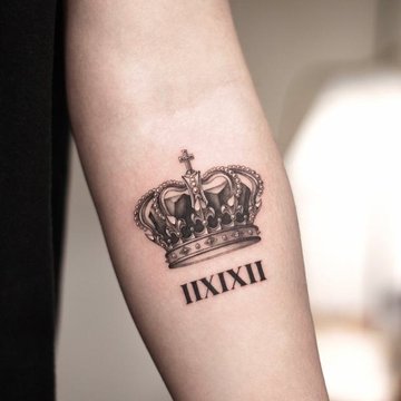 tatuaj coroană