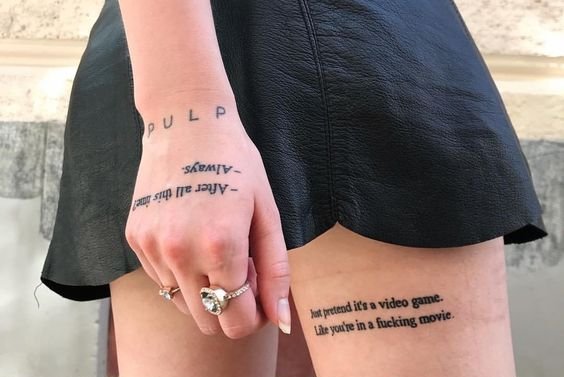 Fonturi pentru tatuaje online