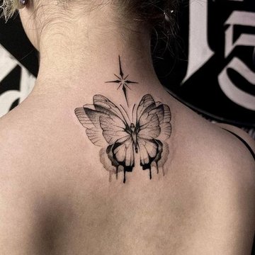tatuaj fluture