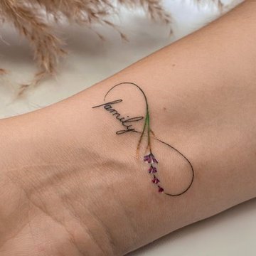 tatuaj infinit