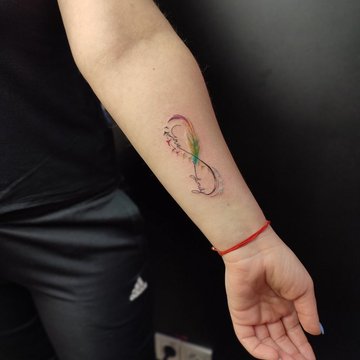 tatuaj infinit