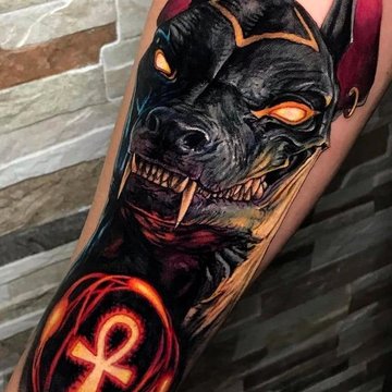 tatuaj Anubis