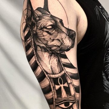 tatuaj Anubis