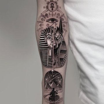 tatuaj Anubis