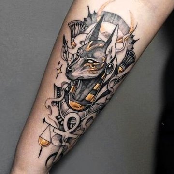 tatuaj Anubis