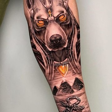 tatuaj Anubis