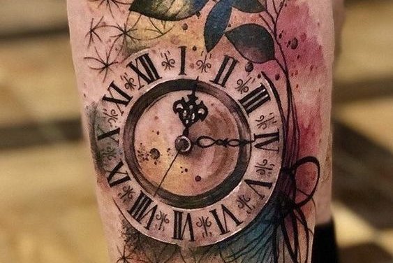tatuaj cu ceas