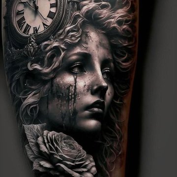 tatuaj cu ceas