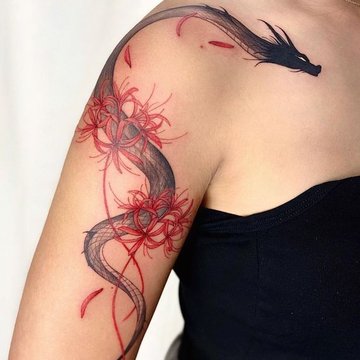 tatuaje cu dragoni