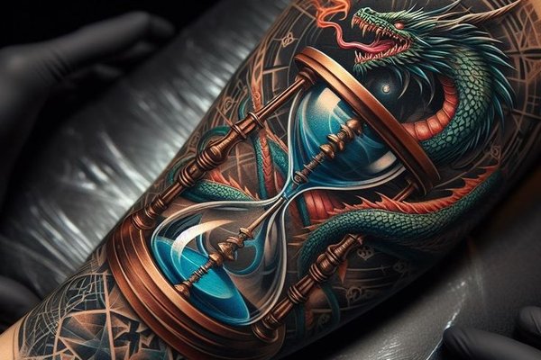 tatuaje cu dragoni