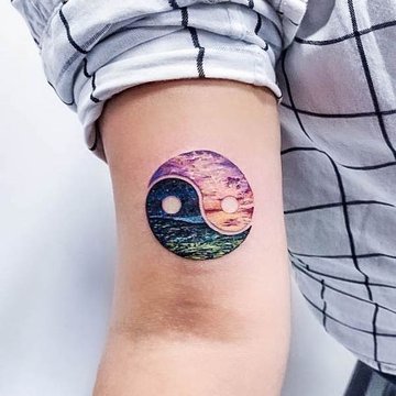 tatuaj Yin-Yang