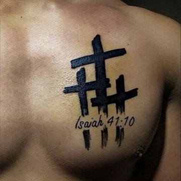 tatuaj cu cruce