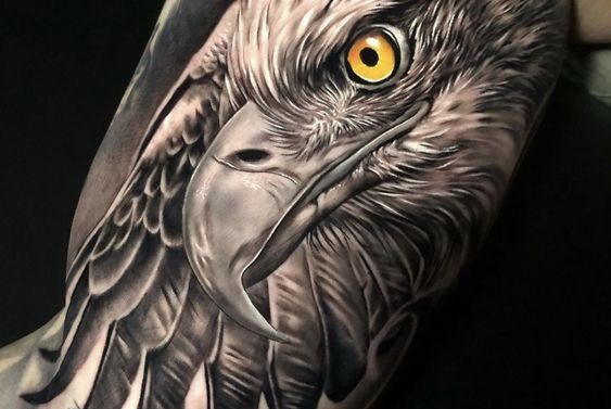tatuaj cu vultur