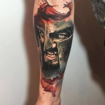 tatuaj spartan