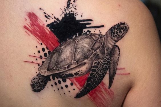 tatuaj trash polka