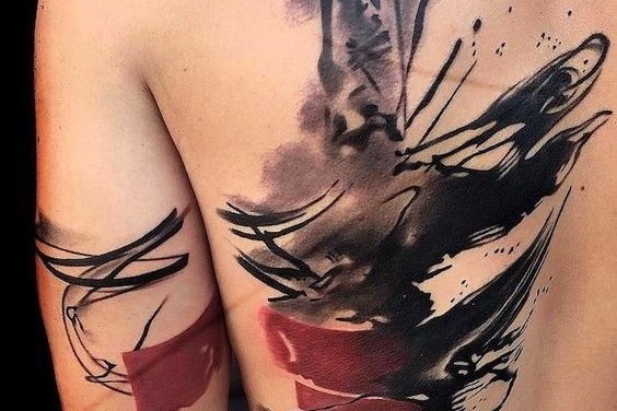 tatuaj trash polka