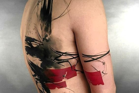tatuaj trash polka