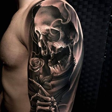 tatuaje cu cranii