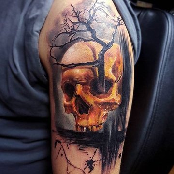 tatuaje cu cranii