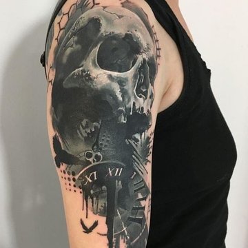 tatuaje cu cranii
