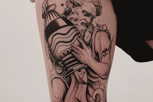 tatuaj zodia vărsător