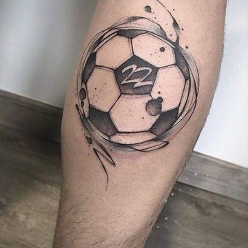 tatuaje fotbal