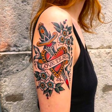 Old School tatuaj