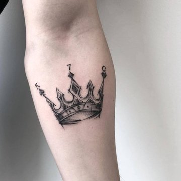 tatuaj coroană