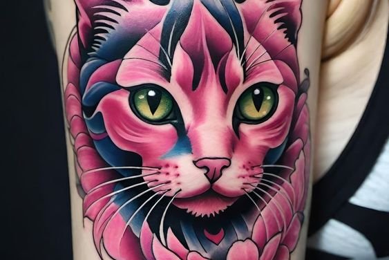 tatuaje cu pisici