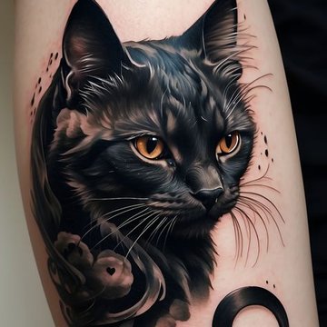 tatuaje cu pisici