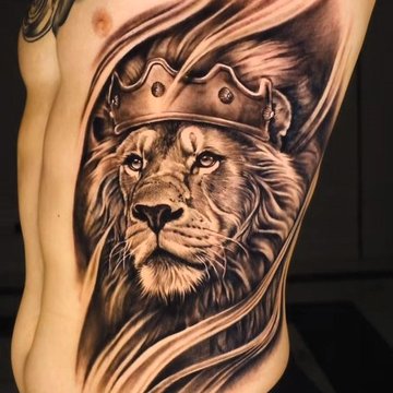 tatuaj cu leu