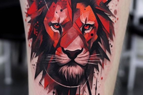 tatuaj cu leu