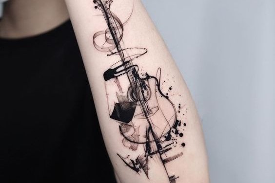 tatuaje muzicale