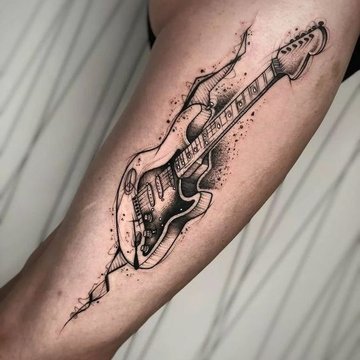tatuaje muzicale