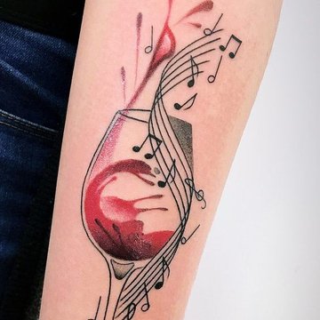 tatuaje muzicale