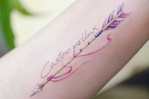 tatuaj săgeată