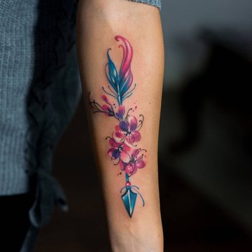 tatuaj săgeată