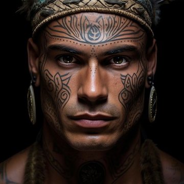 tatuaje faciale