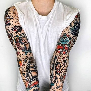 tatuaje masculine pe mâini
