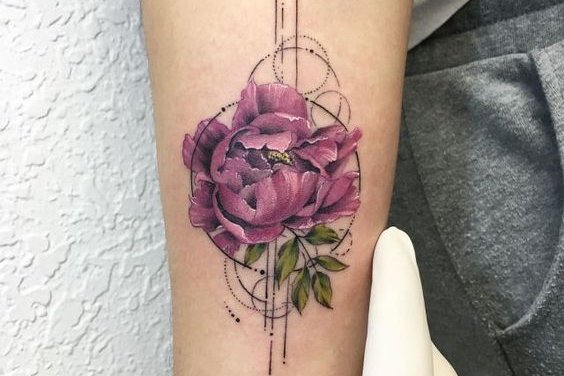 tatuaje cu flori