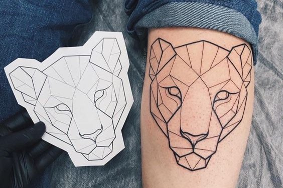 Tatuaje geometrice