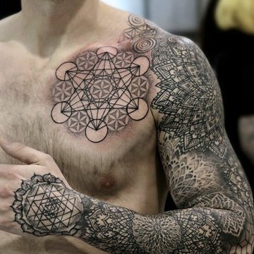 Tatuaje geometrice
