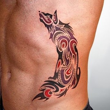 lupul dacic tatuaj