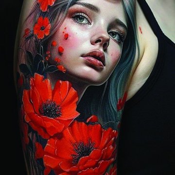 tatuaj dama