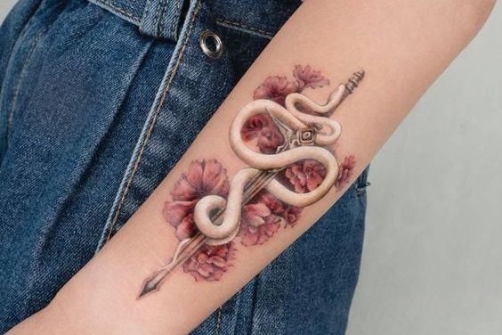 tatuaj cu șarpe